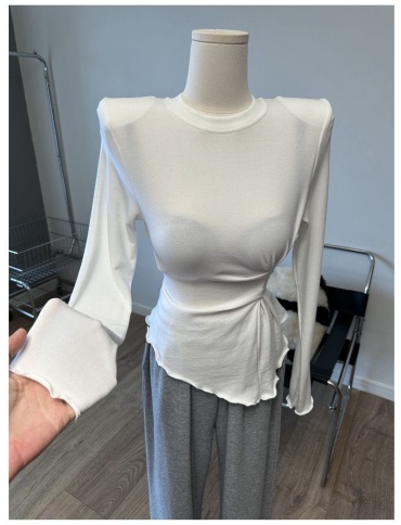 Лонгслив AS BRAND белый