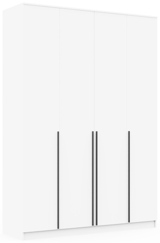 Распашной шкаф TURAN HOME Monblan HM, 160x220х51 см, белый
