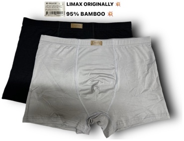 Боксеры LIMAX черный, серебристый