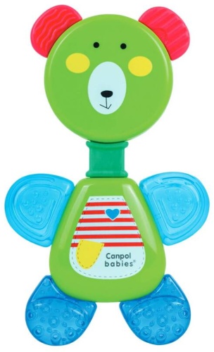 Прорезыватель Canpol Babies 56/139_gre, 1 шт, мультиколор