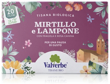 Valverbe сбор трав Mirtillo e lampone 30