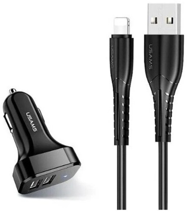 Usams NTU35LC13TZ USB черный