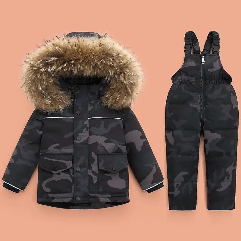 Утепленный комбинезон FASHION черный, серый