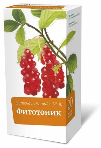 Алтайский кедр сбор трав Фиточай «Алтай» №16 «Фитотоник», 20 ф/п 40