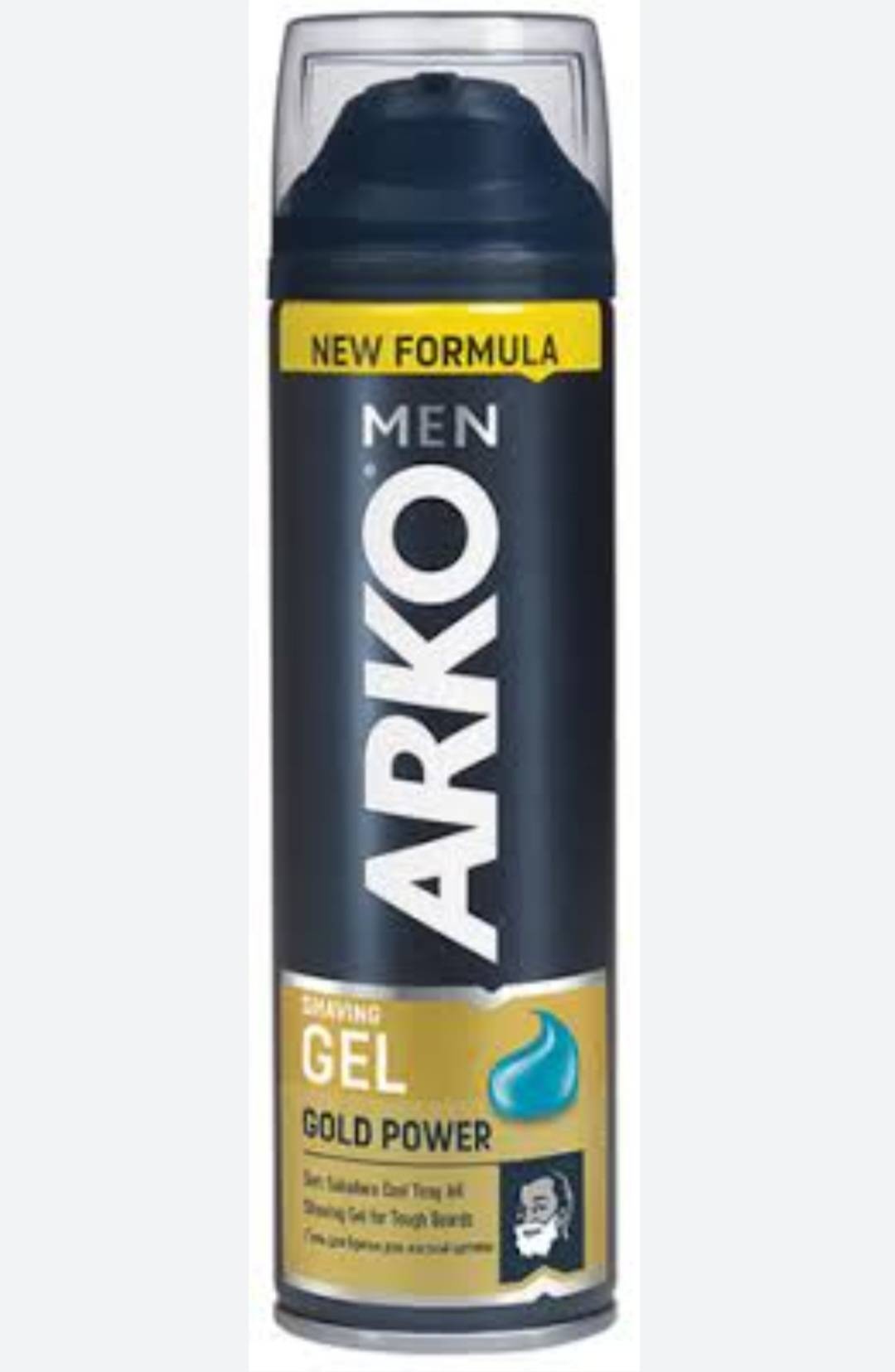 Arko Gold Power для жесткой щетины гель для бритья 200 мл