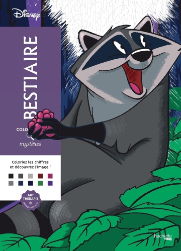Hachette Heroes Coloriages mysteres Disney - Bestiaire