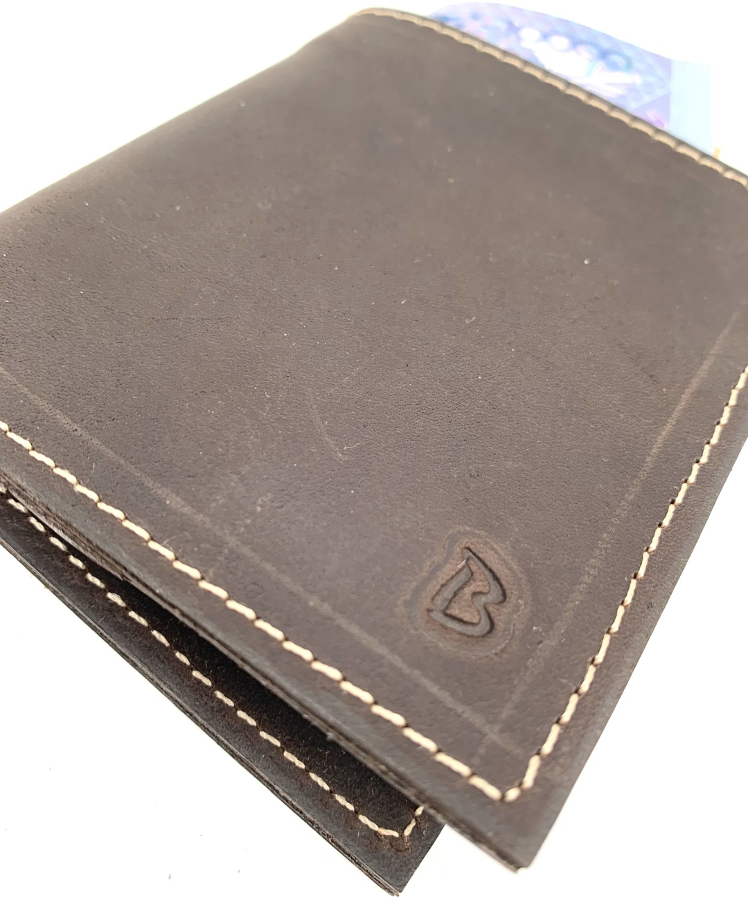 Портмоне BAKS ACCESSORIES натуральная кожа коричневый