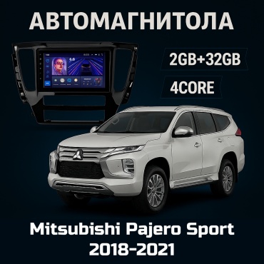 GearForce SPH Mitsubishi Pajero Sport 2018-2021 2gb+32gb + камера заднего вида в штатное место