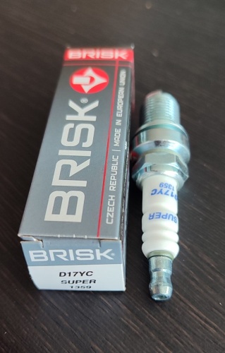 Свеча зажигания BRISK D17YC-A/TD