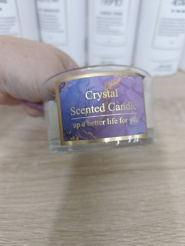 Ароматическая свеча Cristal 2000999965365 4 см, 1 шт