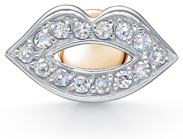 Накрутка Vesna Jewelry для ушей вес 0.65 г золото, бриллиант