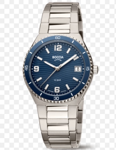 Кварцевые Boccia Titanium 3367-03 титан