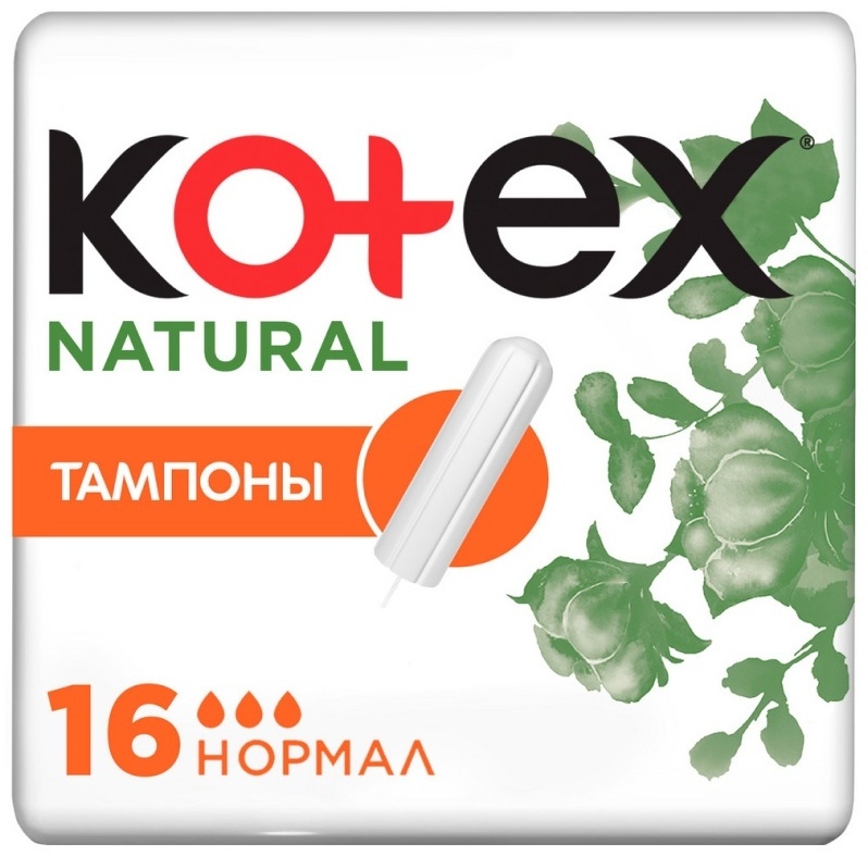 Kotex тампоны Нормал 16 шт