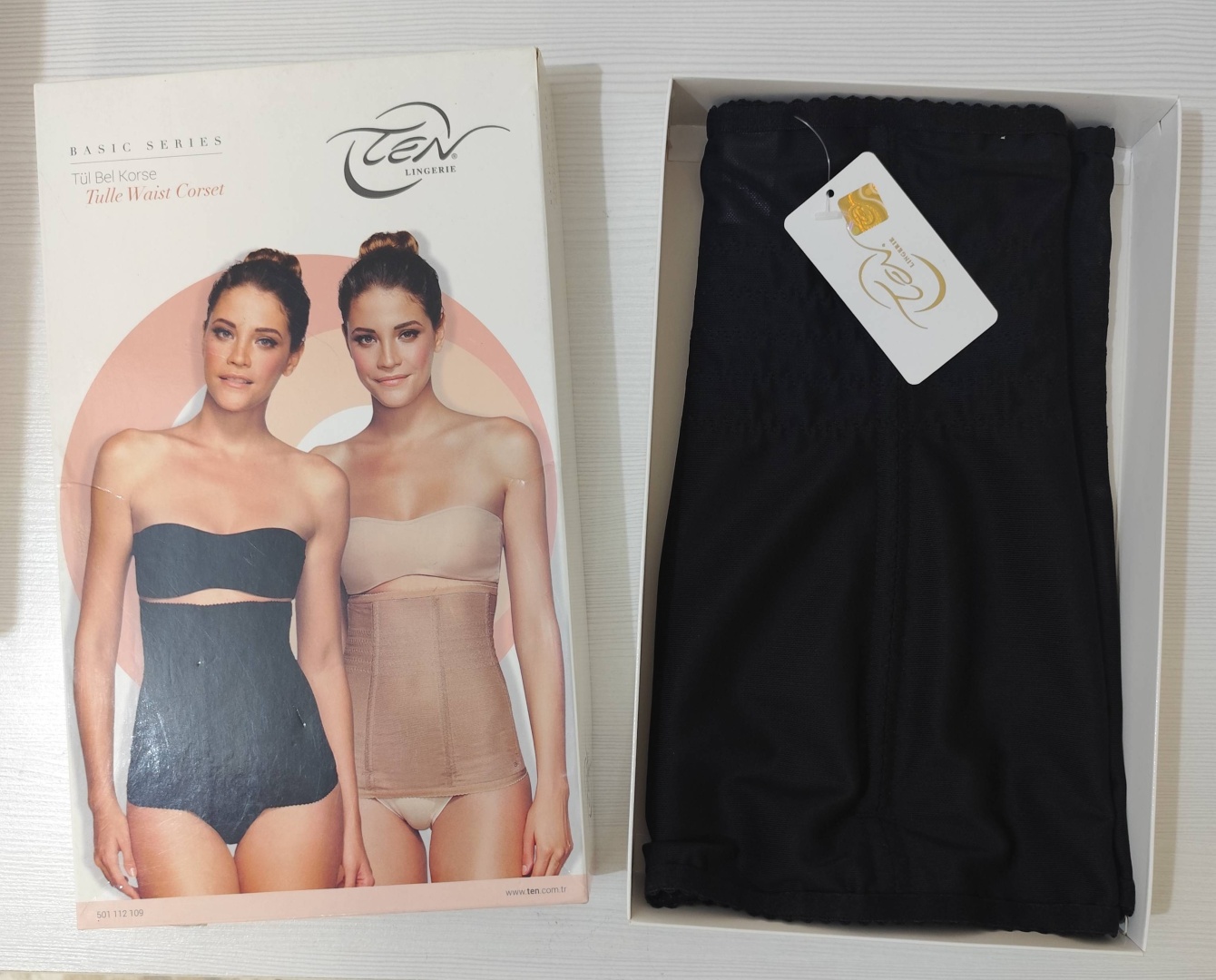Корсет TEN Lingerie черный