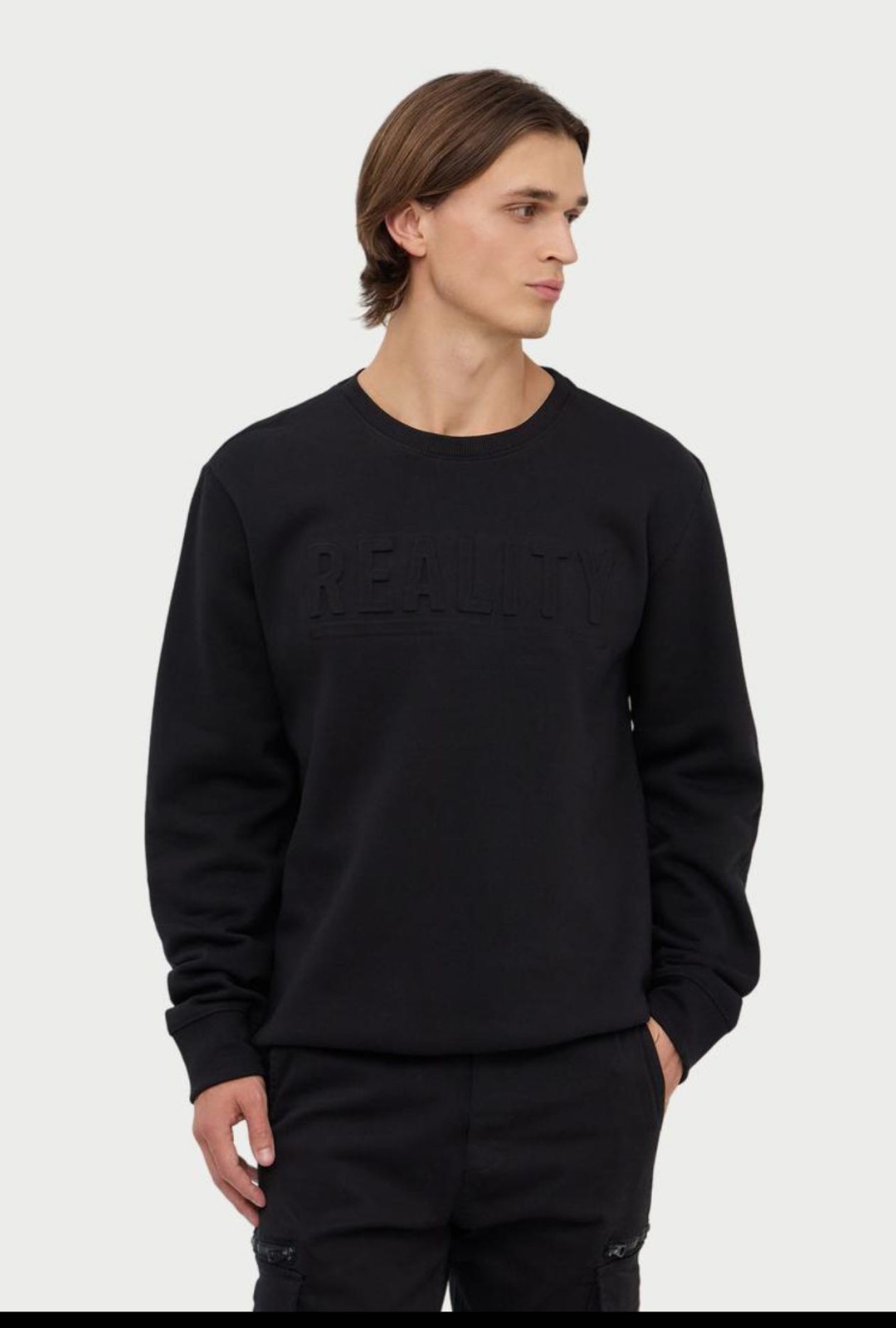 Свитшот Urban Outfit черный, антрацит
