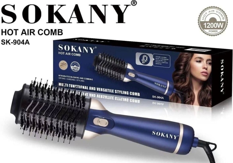 SOKANY Sk-904A фен-щетка фиолетовый