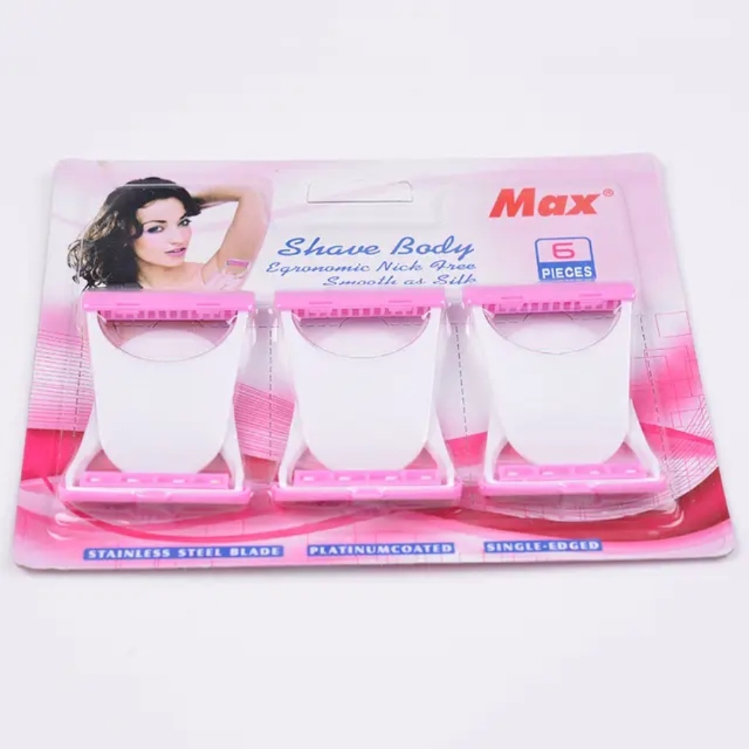 MAX Shave body max бритвенный станок 6 шт