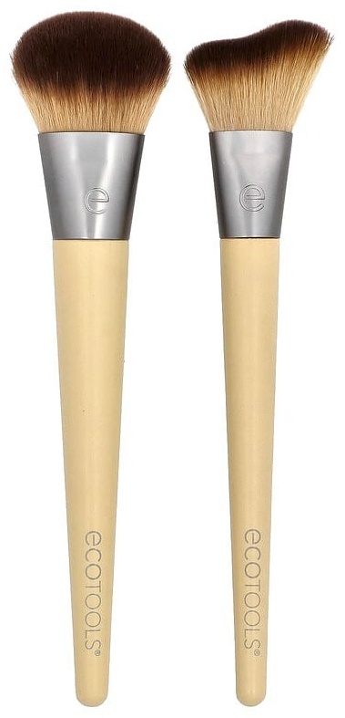 EcoTools кисть для румян и хайлайтера, 2 шт. 2