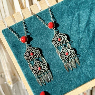 Xuping Jewelry шашбау 2 шт, красный
