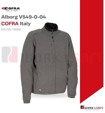 Кофта Cofra черный, серый