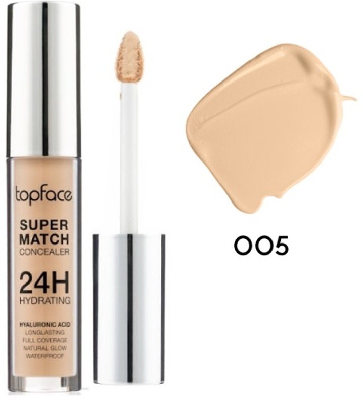 Topface Concealer Super Match 24H 474 консилер N005 Warm Beige - теплый бежевый