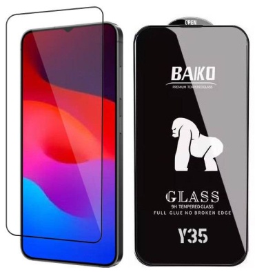 Стекло BAIKO для Vivo Y35 BAIKO черный