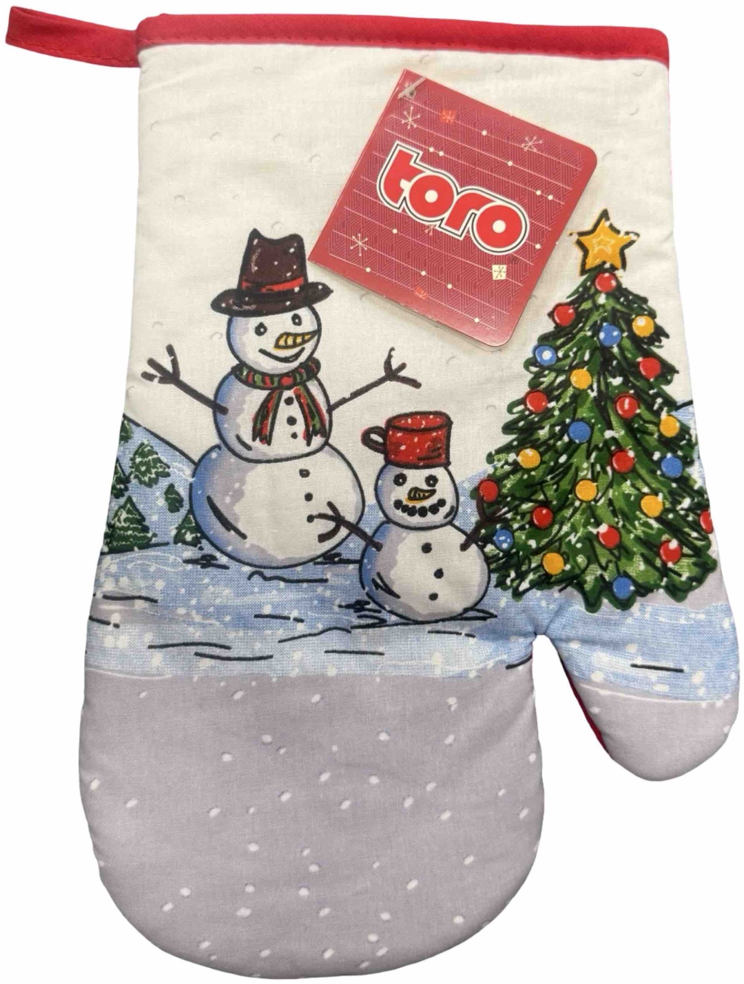 Toro рукавица Новогодняя коллекция 261806/22 1 шт, хлопок