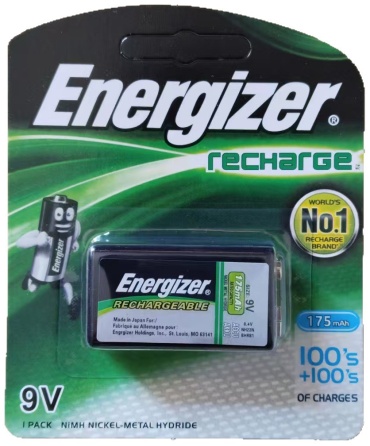 Аккумулятор 9V Energizer 1 шт