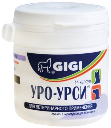 GIGI Pets Уро-Урси противовоспалительный 14 капсул