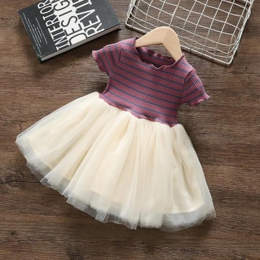 Повседневное платье Children wear сиреневый