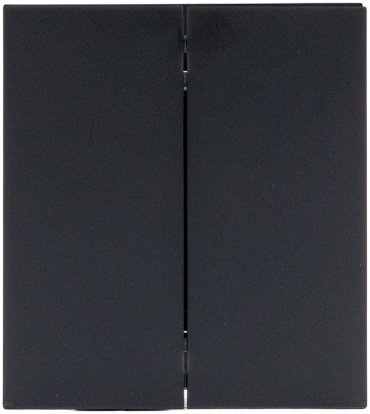 Выключатель клавишный NEXON 80-B2-EK23KZ, карбон