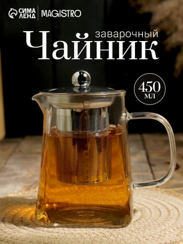 Чайник Доляна 0.45 л, полиамид
