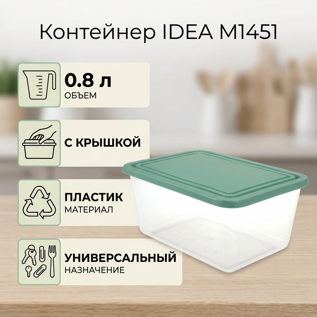 IDEA контейнер M1451, пластик