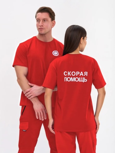 Спецодежда для женщин ДОКТОР ФЛЕШ красный