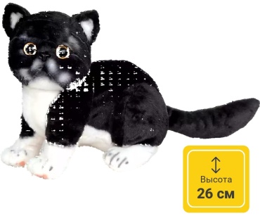 Мягкая игрушка Коробейники Кошка Мелета, 26 см