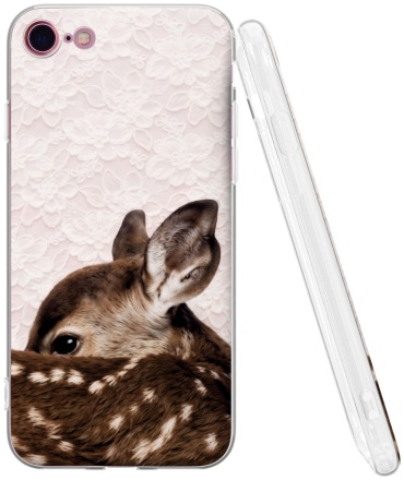 Чехол Mcover для Apple iPhone 7, iPhone 8, iPhone SE рисунок