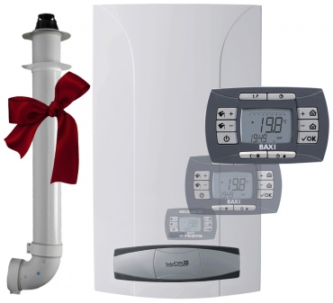 Газовый котел Baxi Luna 3 Comfort 310 Fi с дымоходом