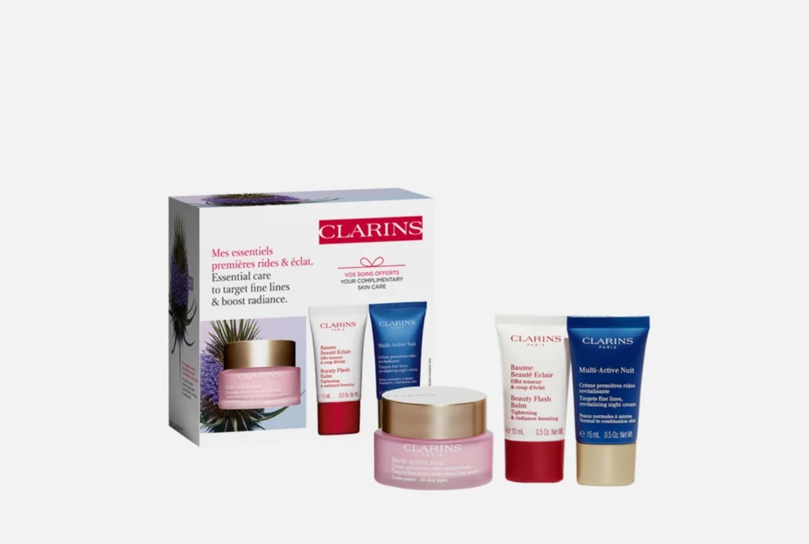Clarins Essential Care набор по уходу за лицом для женщин