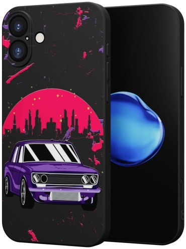 Чехол Mcover для Apple iPhone 16 Plus рисунок