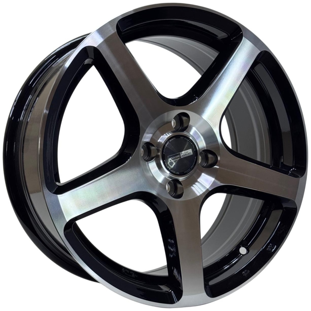 Wheels 6520341DD 7x16/4x100 D67.1 ET35 4 диска черный, хром
