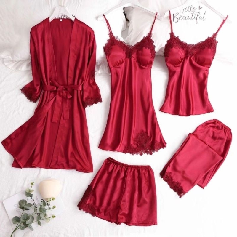 Пижама Leisure wear бордовый