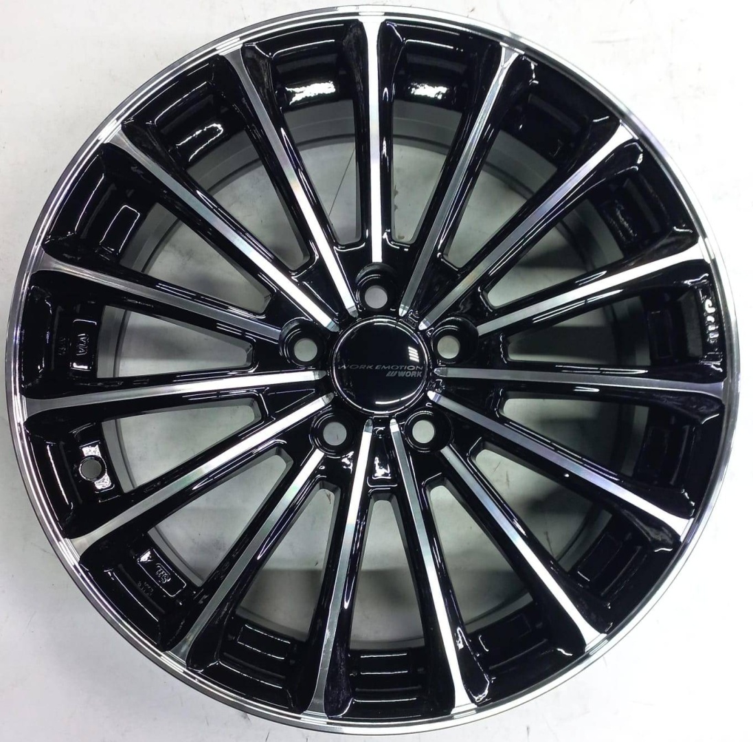 RNO RNO 148 6.5x16/5x100 D67.1 ET35 4 диска черный, серебристый