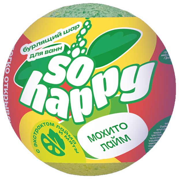 Laboratory Katrin SOHappy Мохито Лайм бомбочка 120 г