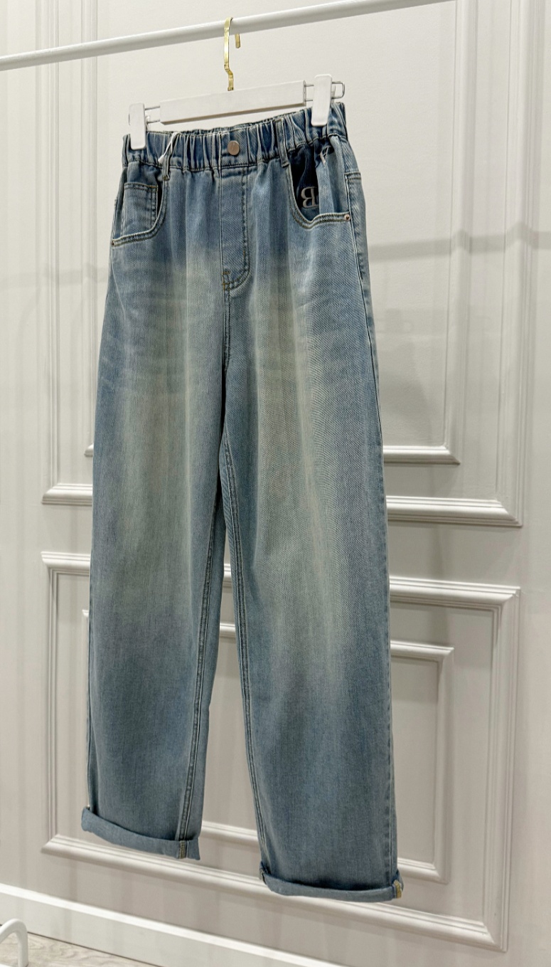 Джинсы свободного кроя Fashion Jeans голубой