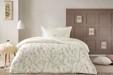 Комплект TAC Satin 1.5 1.5-спальный хлопок, сатин, 1 наволочка: 50x70 см