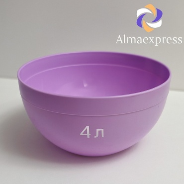 Миска Almaexpress 30х30 см, пластик, 1 шт