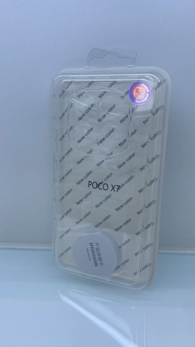 Чехол New color для POCO X7 прозрачный