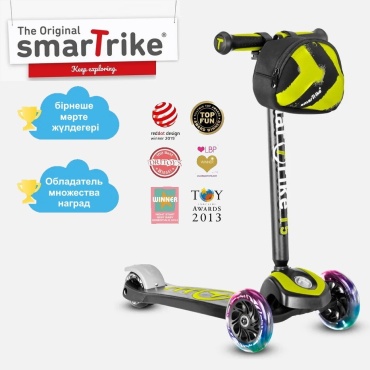 Smart Trike T-Scooter T5 зеленый