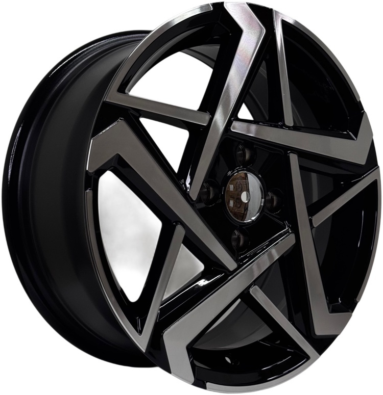 Top Grade 1237WW 6.5x16/4x100 D54.1 ET40 4 диска черный, серебристый