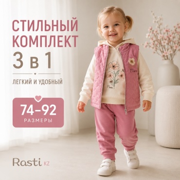 Комплект Rasti.kz розовый